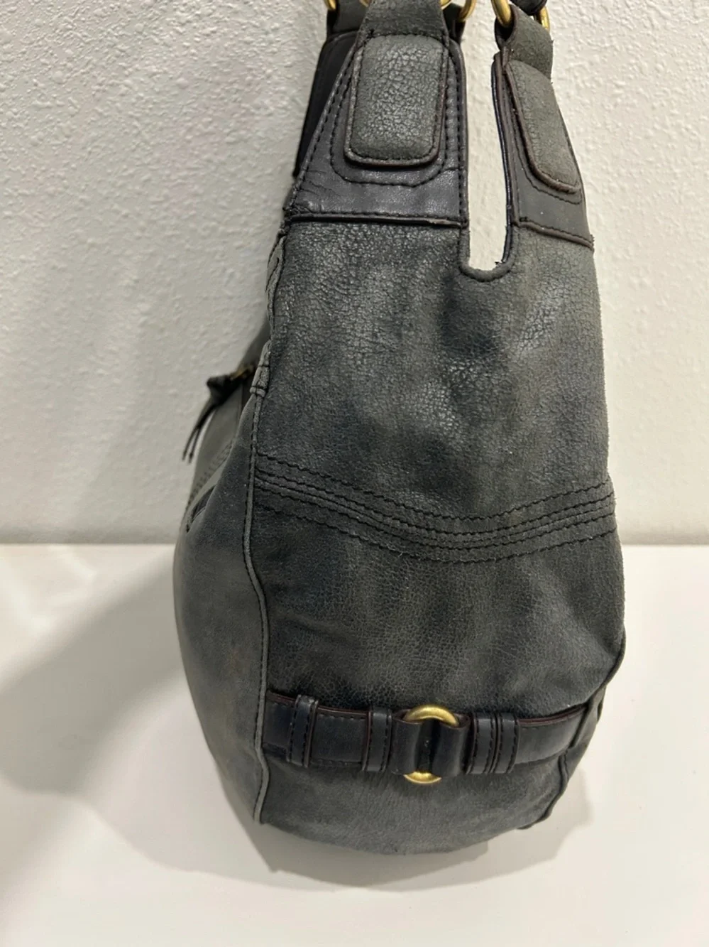 Tignanello Vintage Mix Ball Shopper Hobo Shoulder Bag